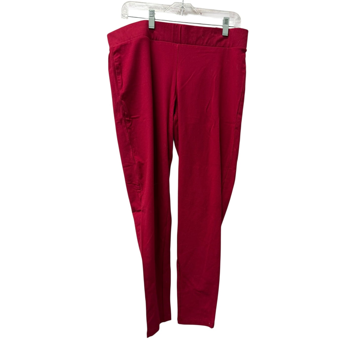 Pants Leggings By Torrid In Red, Size:20