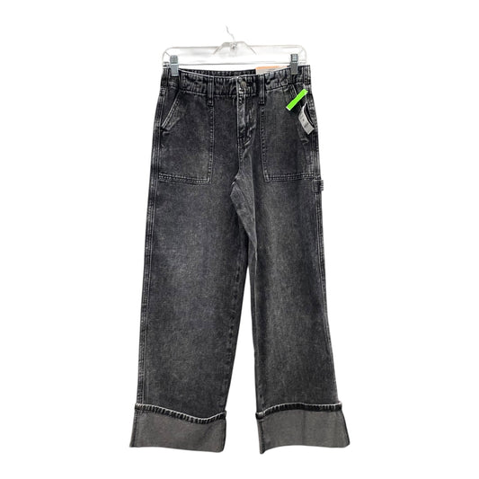 Jeans Wide Leg By Cme In Black, Size:2