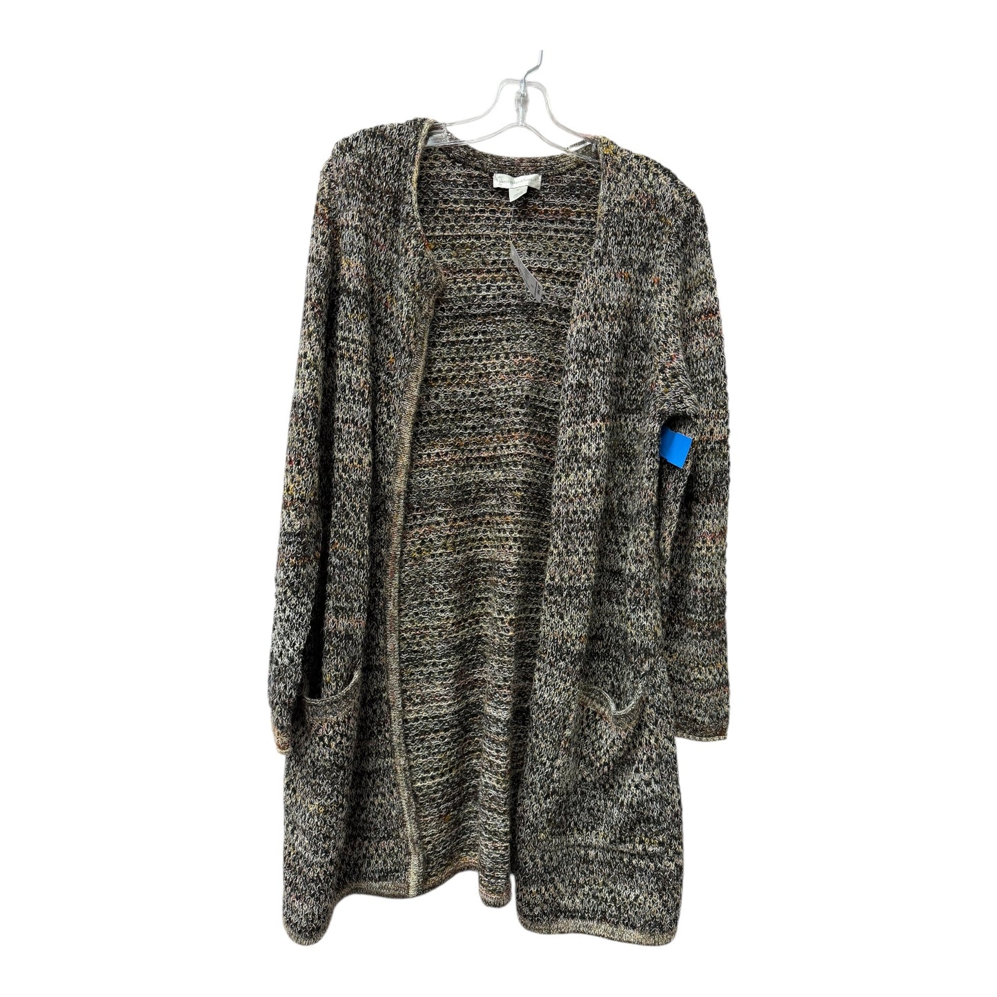 Sweater Cardigan By Christopher And Banks In Brown, Size:Xl