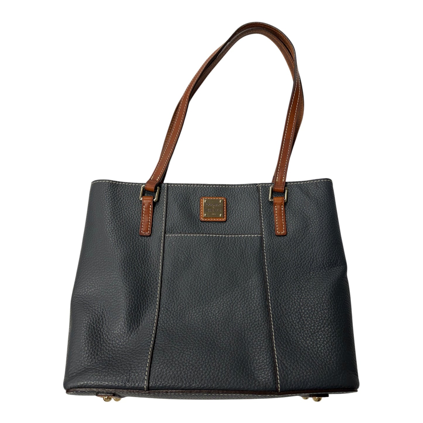 Handbag Designer By Dooney And Bourke In Grey, Size:Medium