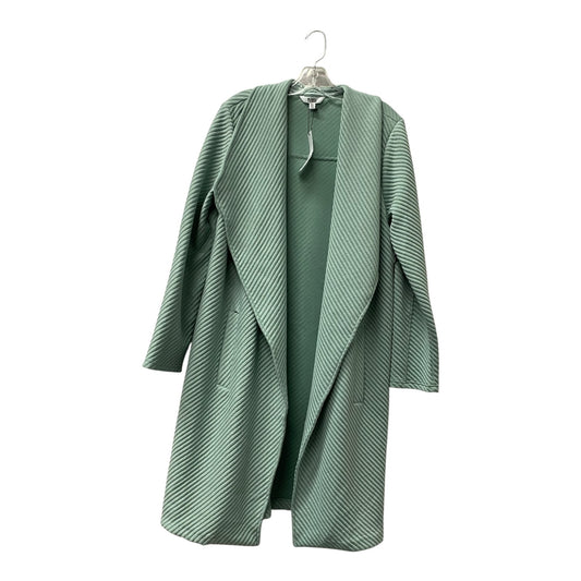 Cardigan By Bb Dakota In Green, Size:Xl