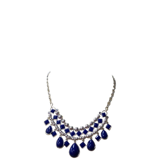 Necklace Statement By Chaps In Blue