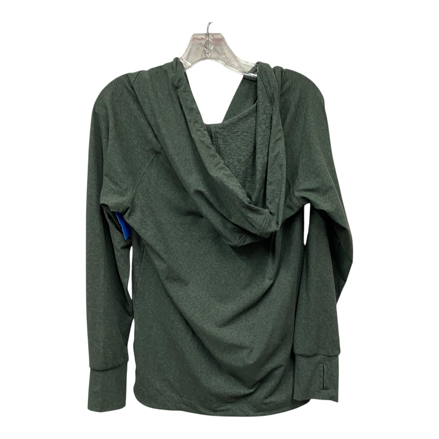 Athletic Sweatshirt Hoodie By Lou And Grey In Green, Size:Xs