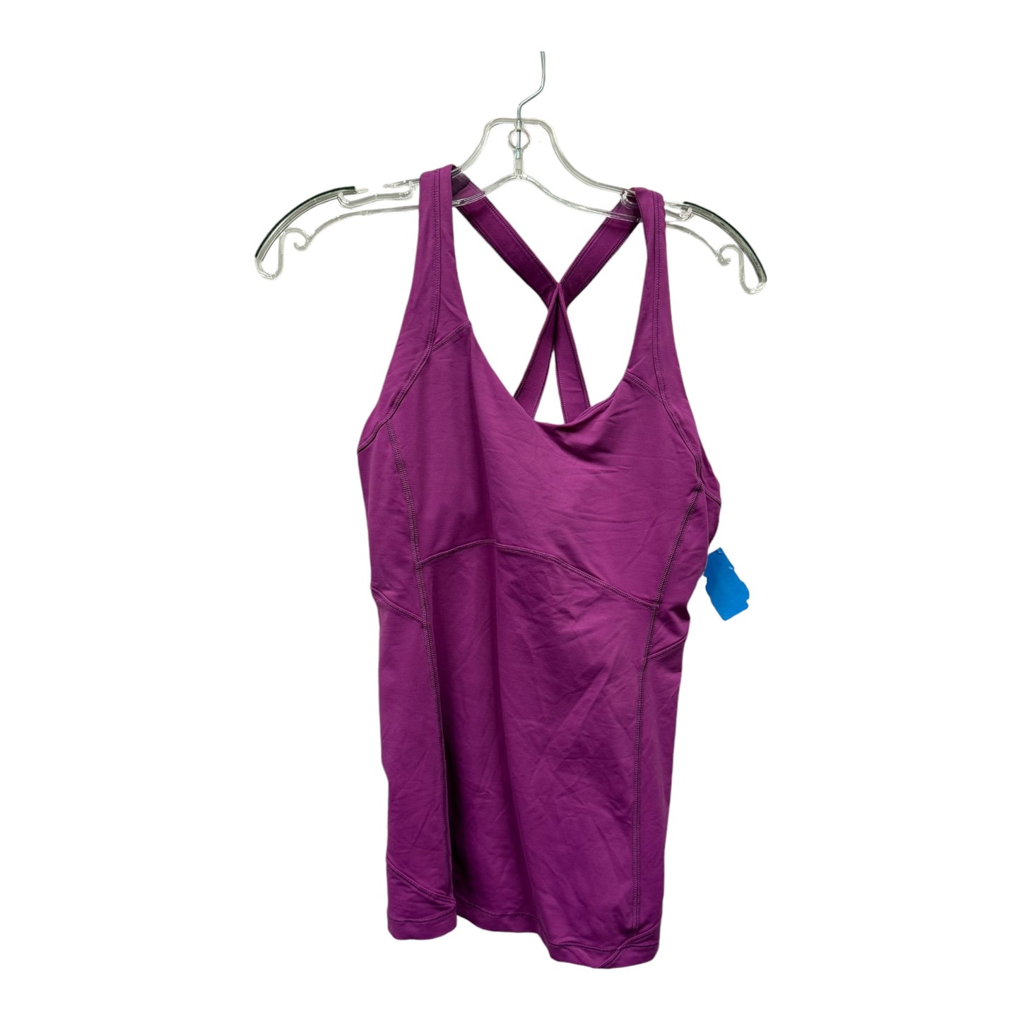 Athletic Tank Top By Lululemon In Purple, Size:M