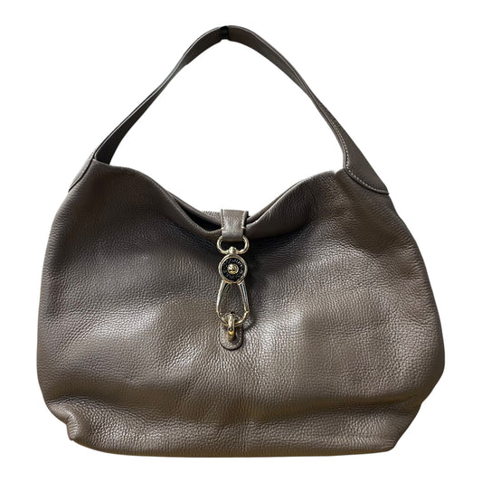 Handbag Designer By Dooney And Bourke In Taupe, Size:Large
