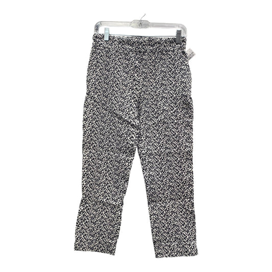 Pants Cropped By Hilary Radley In Black & White, Size:4