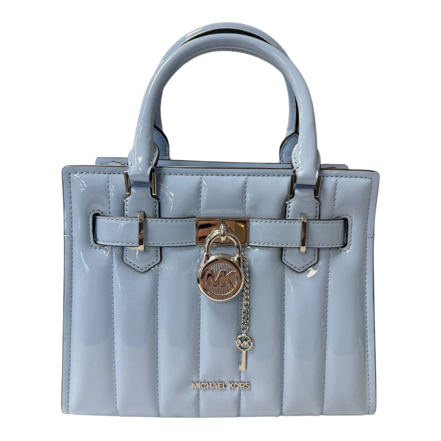 Handbag Designer By Michael Kors In Blue, Size:Medium