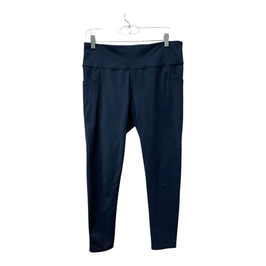 Athletic Leggings By Jockey In Navy, Size:Xl