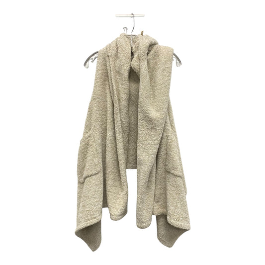 Vest Fleece By Soft Surroundings In Tan, Size:Osfm