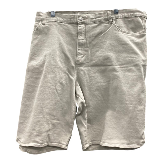Shorts By Gloria Vanderbilt In Beige, Size:24