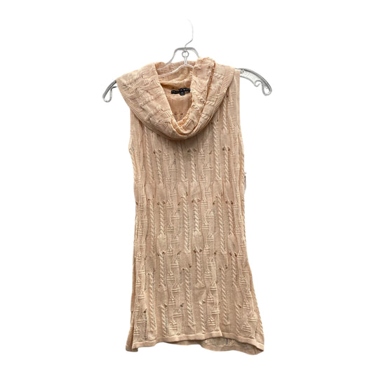 Top Sleeveless By Antonio Melani In Peach, Size:Xs