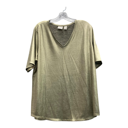 Top Ss By Chicos In Gold, Size:Xl