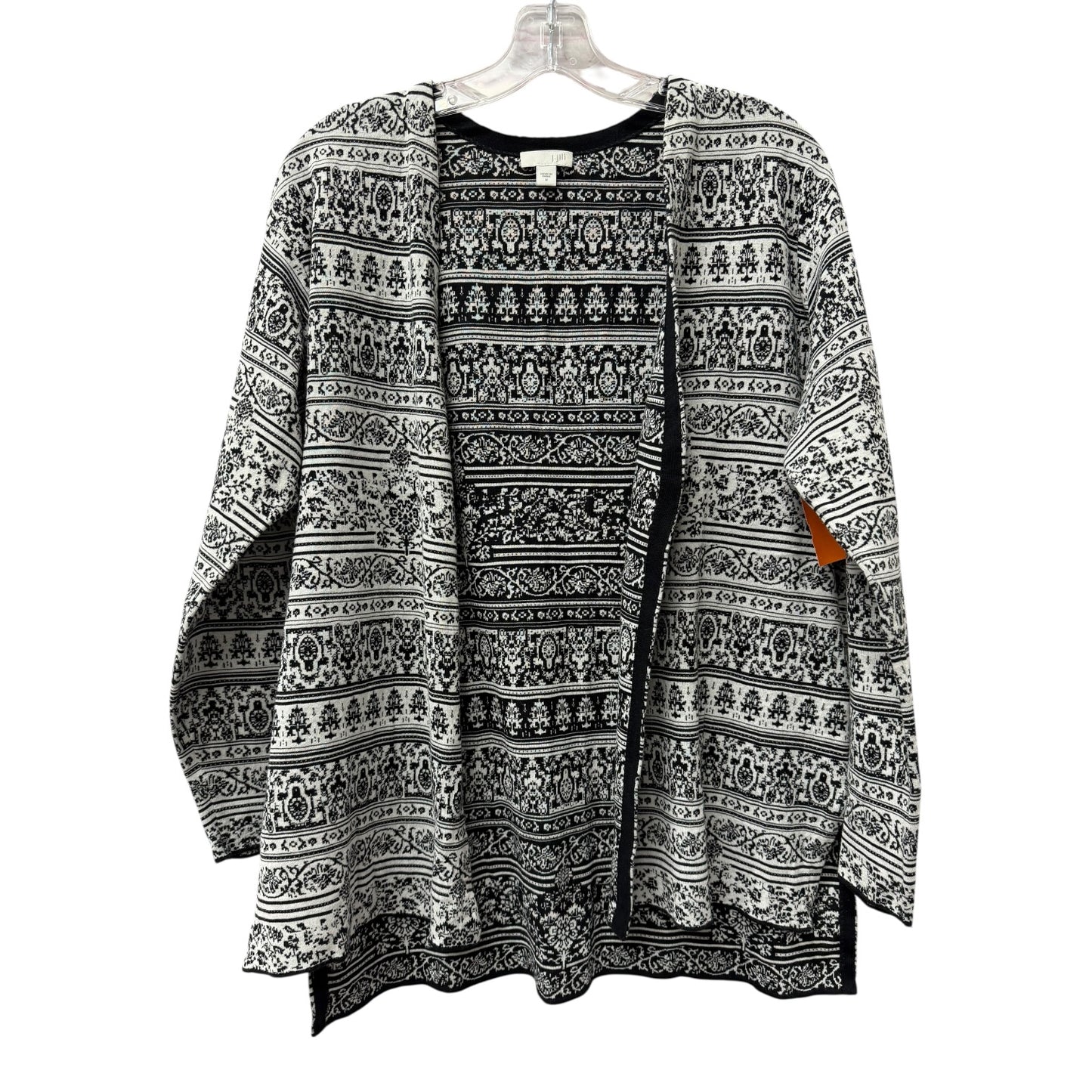 Sweater Cardigan By J. Jill In Black, Size:M