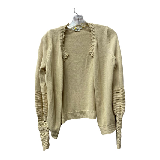 Sweater Cardigan By Boden In Tan, Size:6
