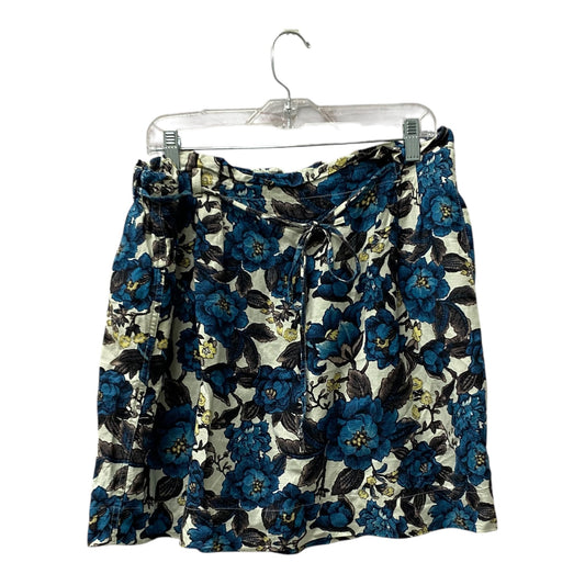 SKIRT MINI & SHORT by LOFT In BLUE, Size: L