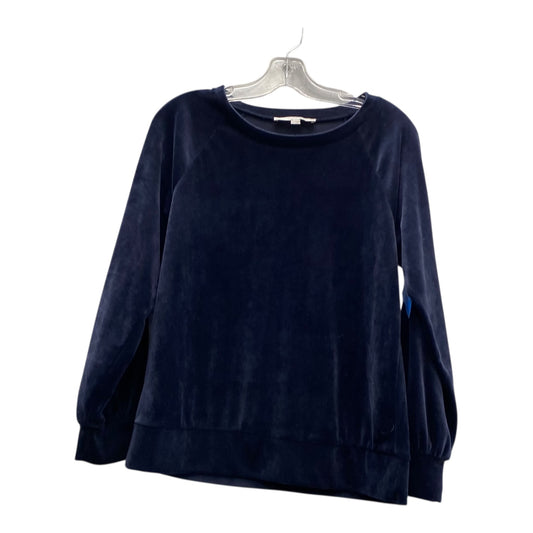 Top Ls By Loft In Navy, Size:Xs