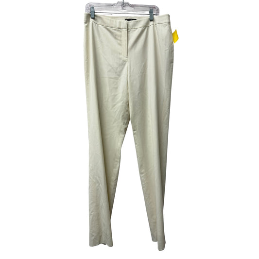 Pants Designer By Lafayette 148 In Cream, Size:12