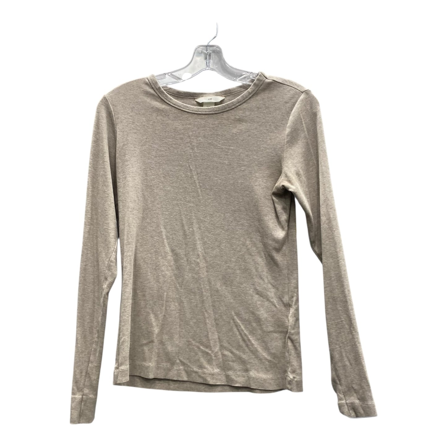 Top Ls Basic By H&M In Beige, Size:L