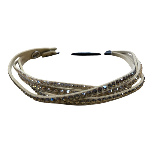 Bracelet Designer By Swarovski In Tan