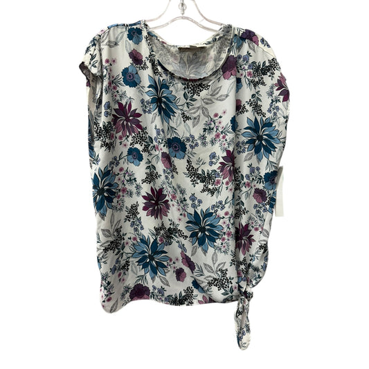 Top Ss By Loft In Purple, Size:Lp