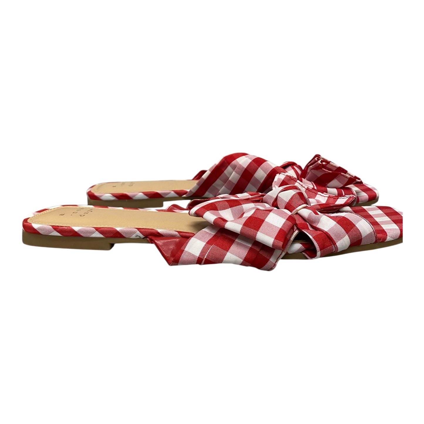 Sandals Flats By A New Day In Red, Size:9.5