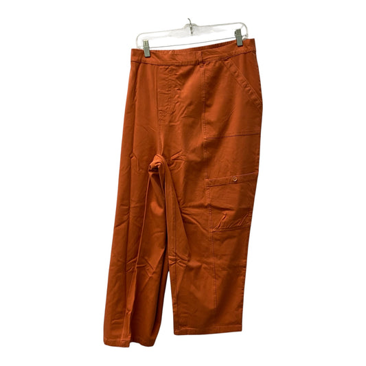 Pants Cargo & Utility By Any Body In Orange, Size:22