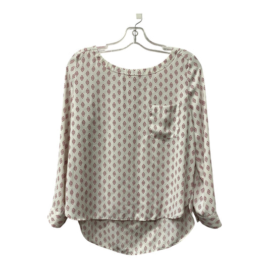 Top Ls By Loft In Red & White, Size:Sp