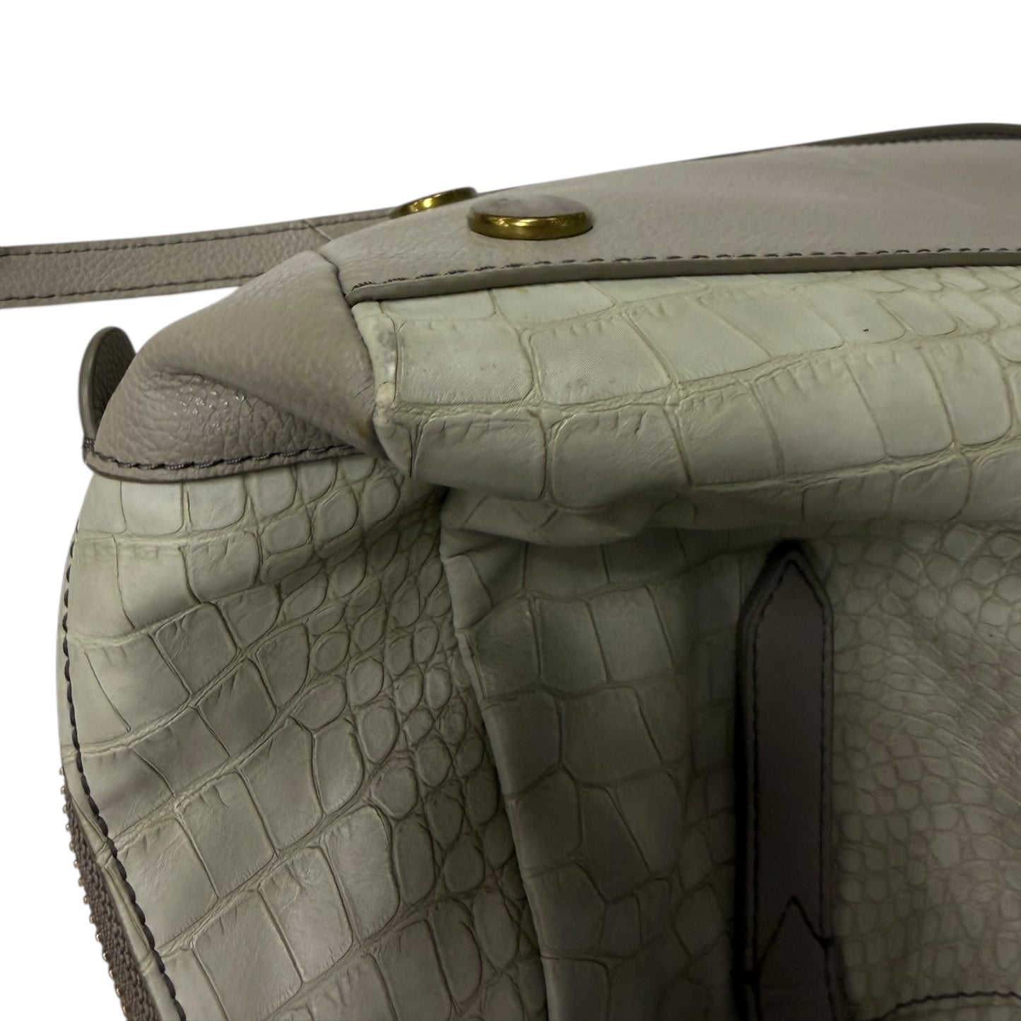 Handbag By Fossil In Taupe, Size:Medium