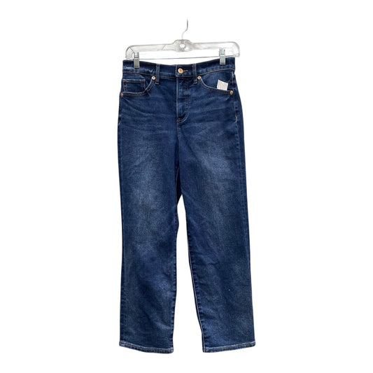 Jeans Straight By Express In Blue Denim, Size:0