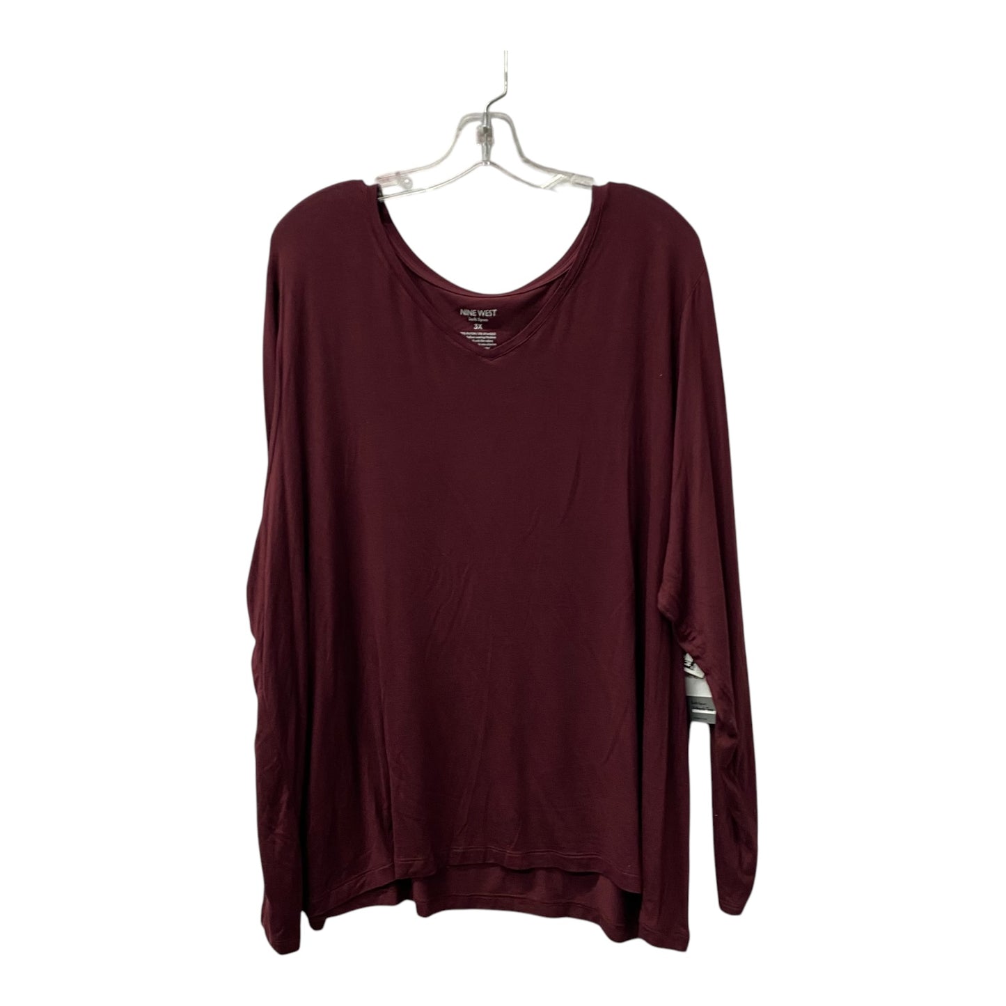 Top Ls By Nine West In Red, Size:3X