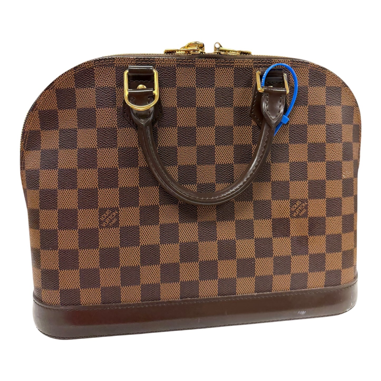 Handbag Luxury Designer By Louis Vuitton In Brown, Size:Medium