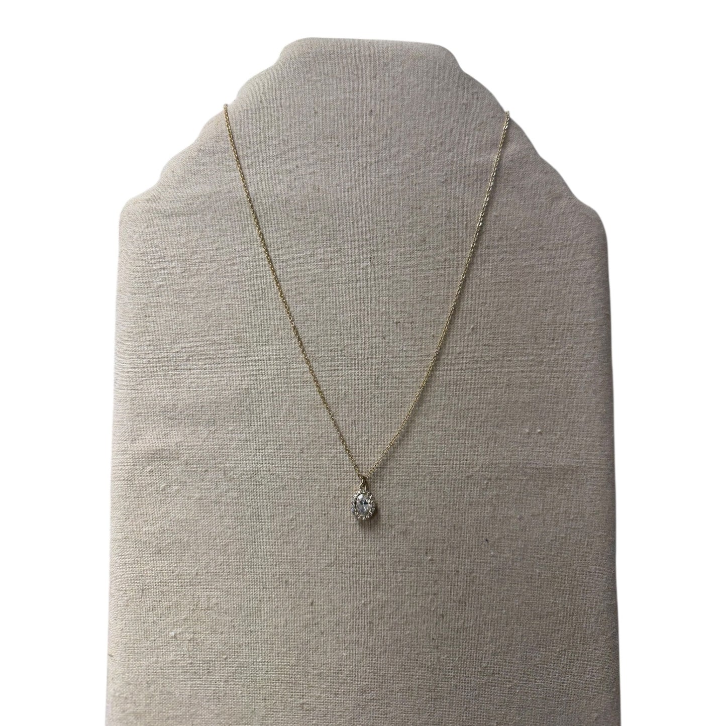 Necklace Pendant By Time And Tru In Gold