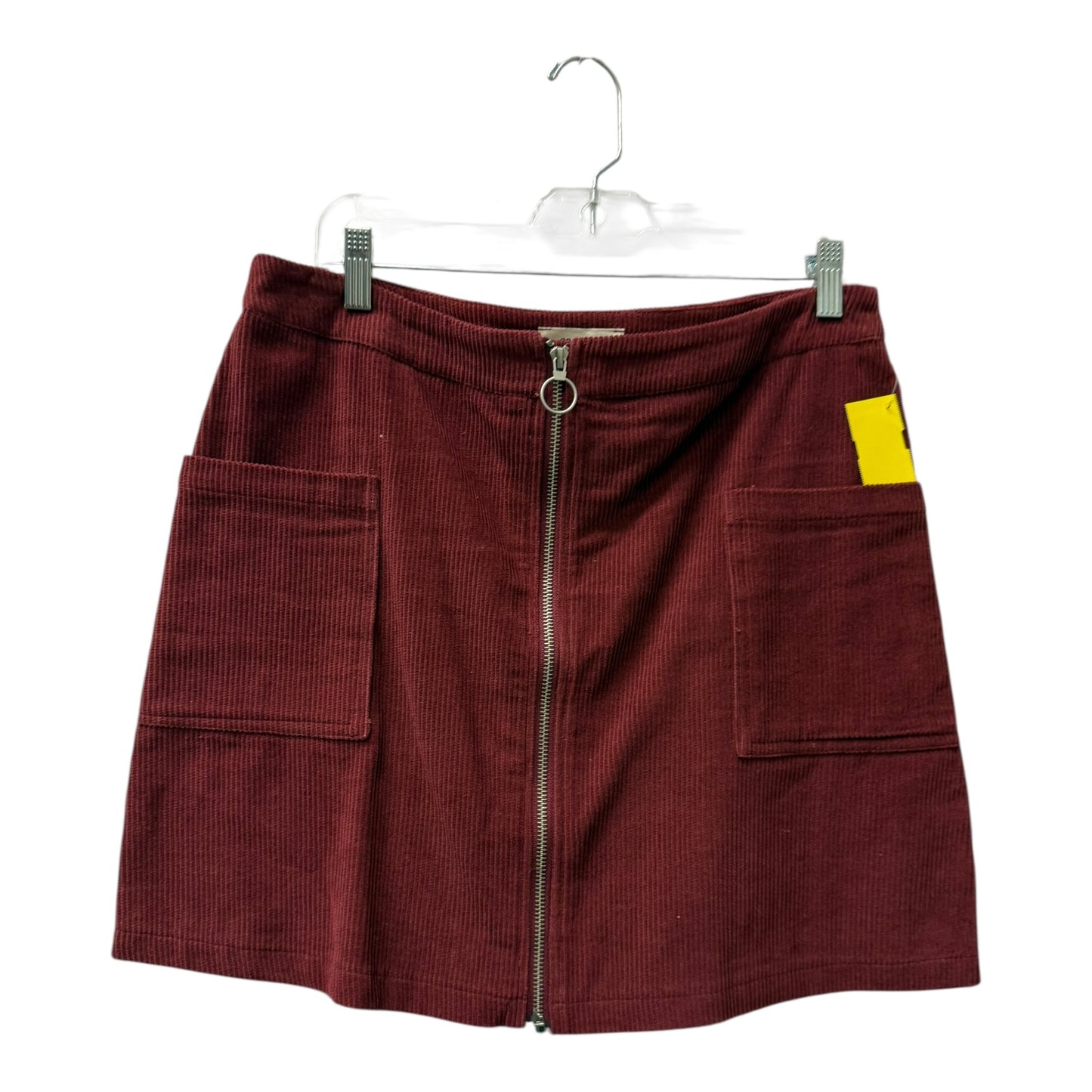 Skirt Mini & Short By Ee Some In Red, Size:14