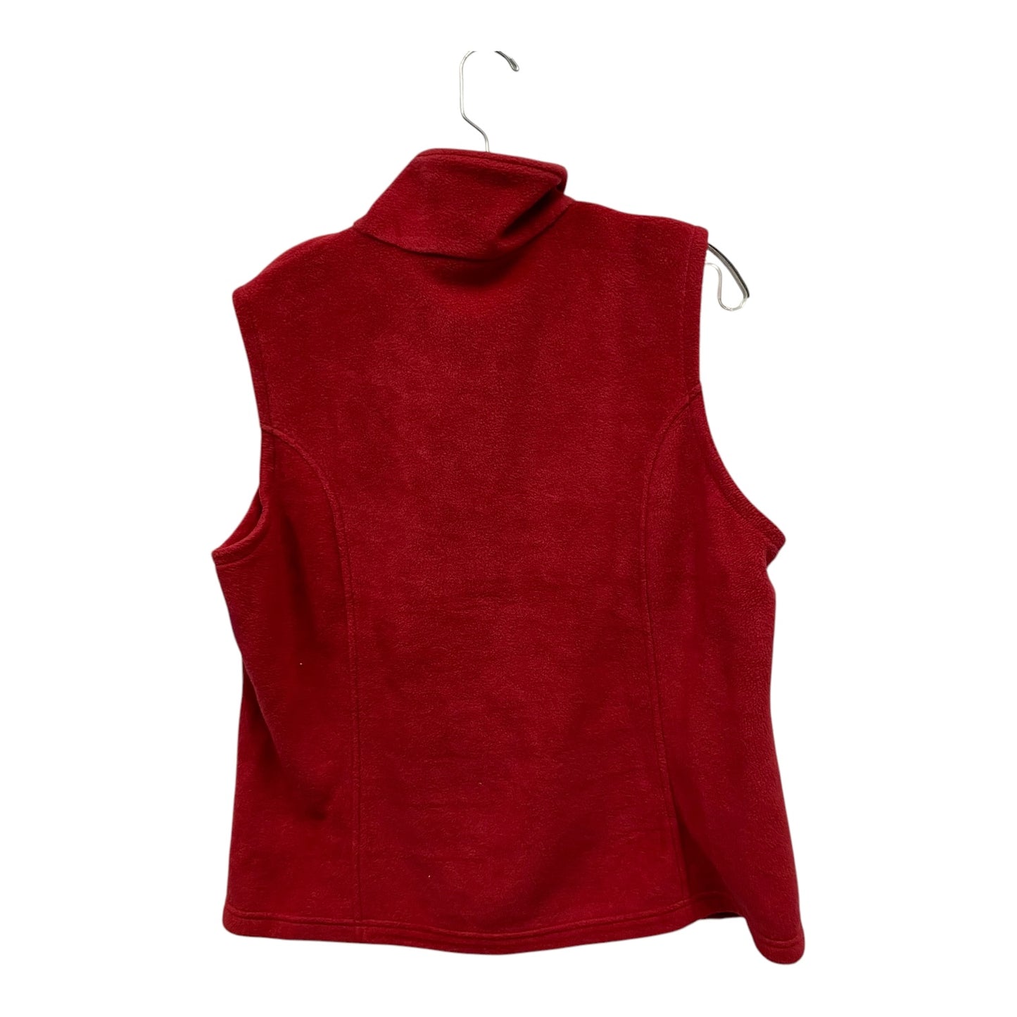 Vest Fleece By Columbia In Red, Size:Xl