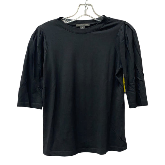 Top Ss By Something Navy In Black, Size:S