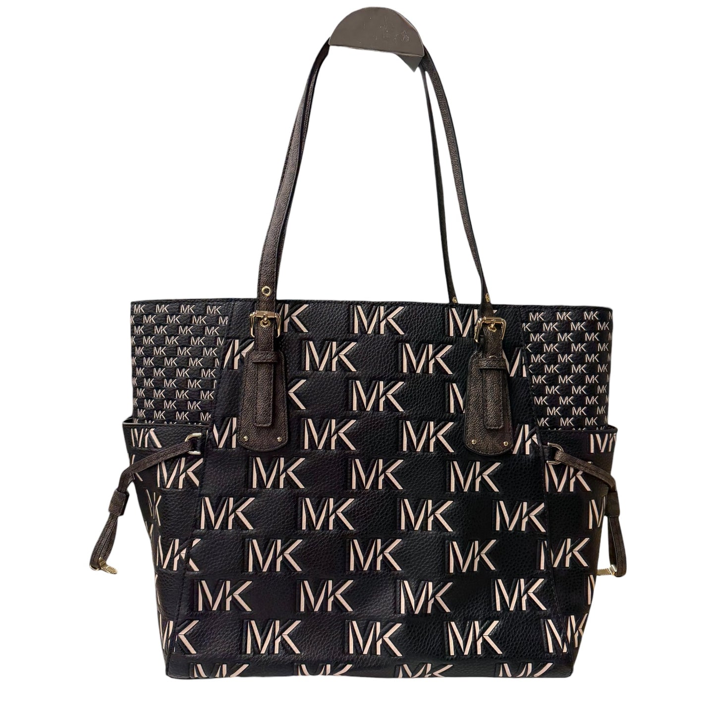 Handbag Designer By Michael Kors In Brown, Size:Large