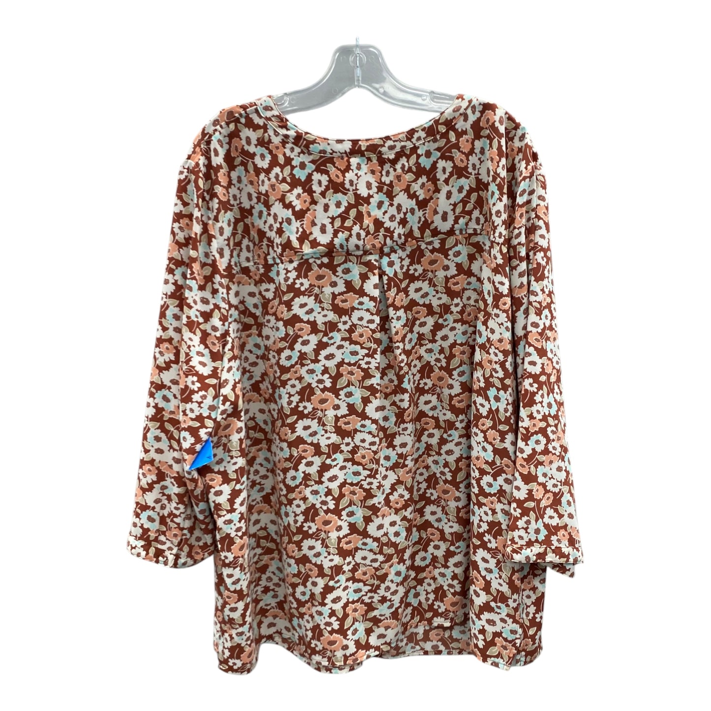 Top Ls By Croft And Barrow In Orange, Size:2X