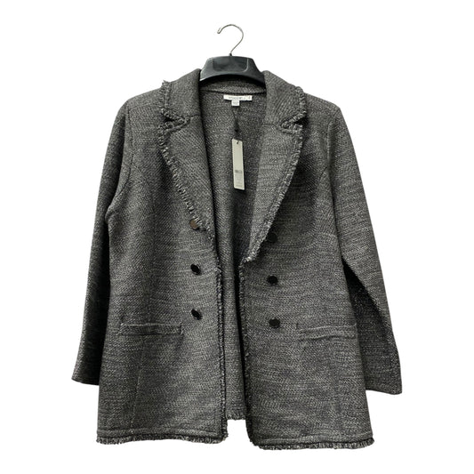 Blazer By Chicos In Grey, Size:L