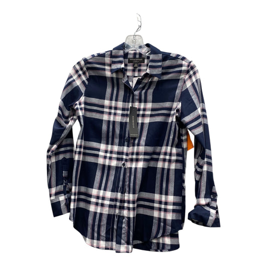Top Ls By Banana Republic In Blue, Size:Xs