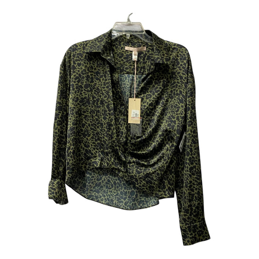 Top Ls By Hutch In Green, Size:Xs