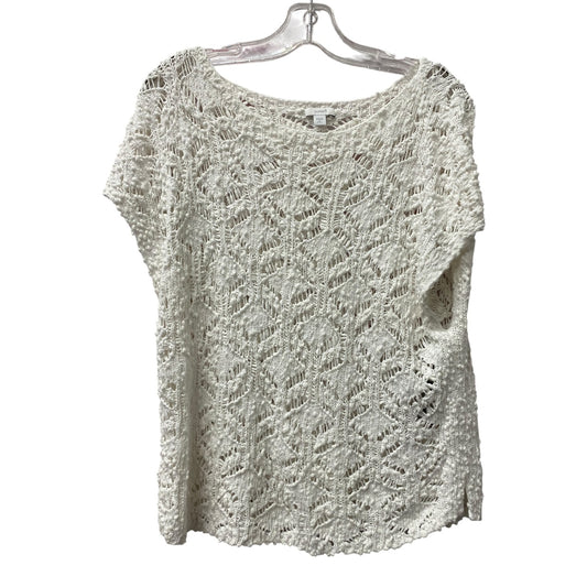 Top Ss By Pure Jill In White, Size:Sp