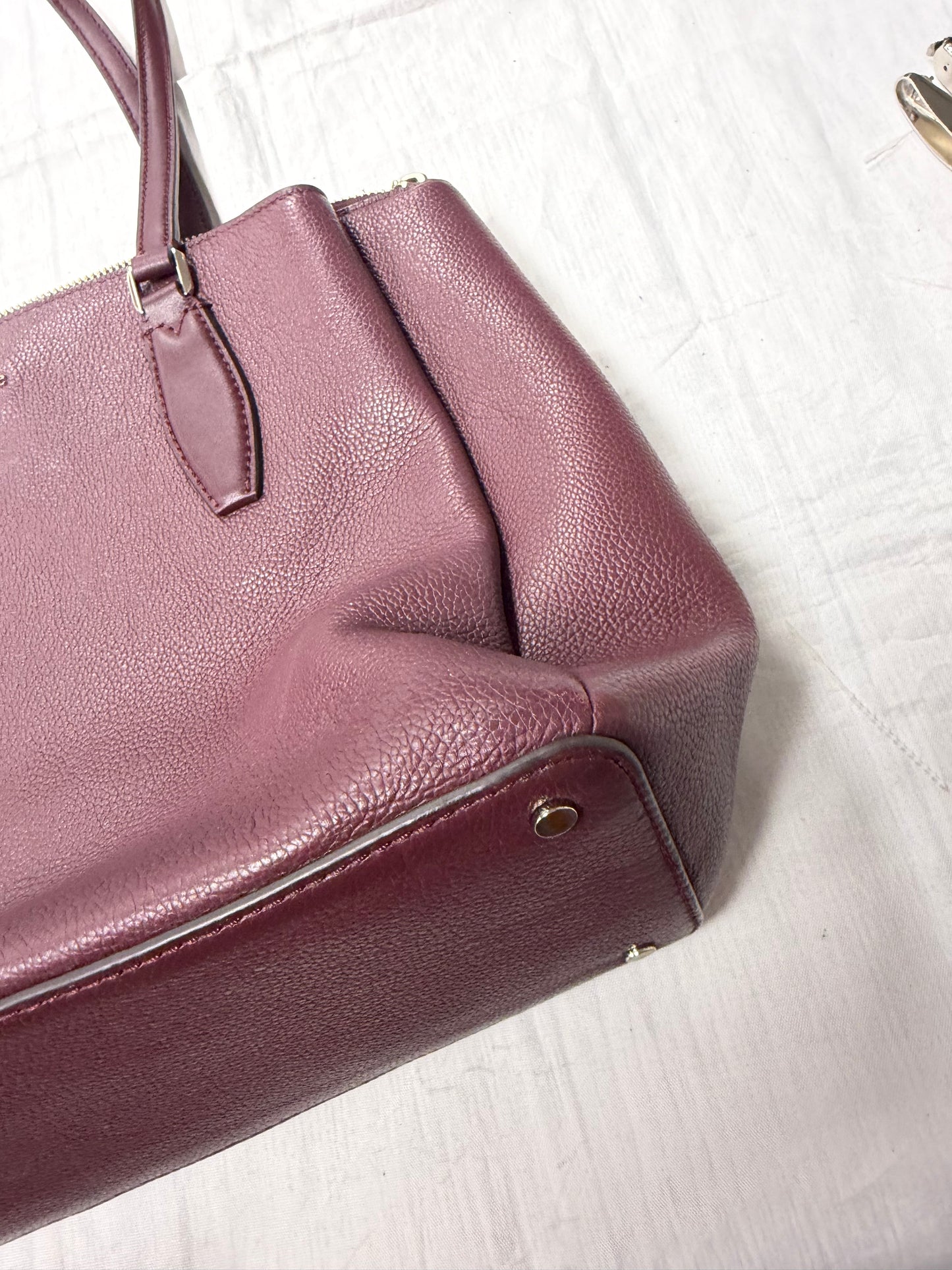 Handbag Designer By Kate Spade In Purple, Size:Large