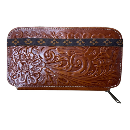 Wallet Designer By Patricia Nash In Brown, Size:Medium