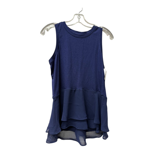 Top Sleeveless By Simply Vera In Blue, Size:S