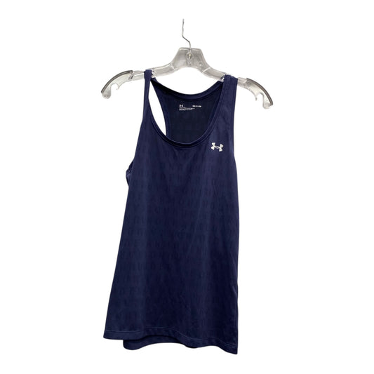 Athletic Tank Top By Under Armour In Navy, Size:S