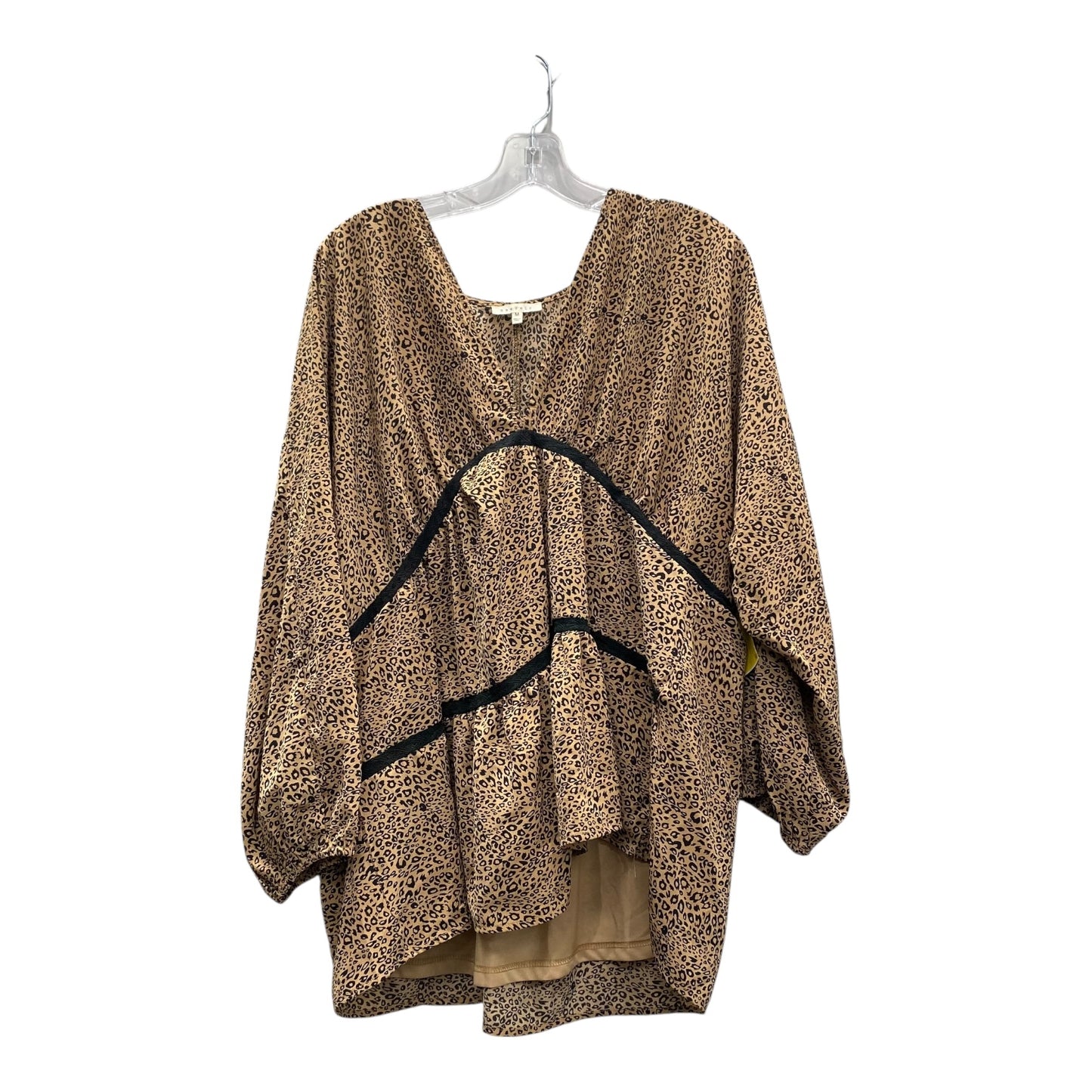 Top Ls By Baevely In Brown, Size:M