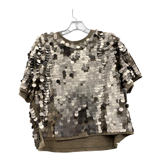 Top Ss By J. Crew In Brown, Size:L