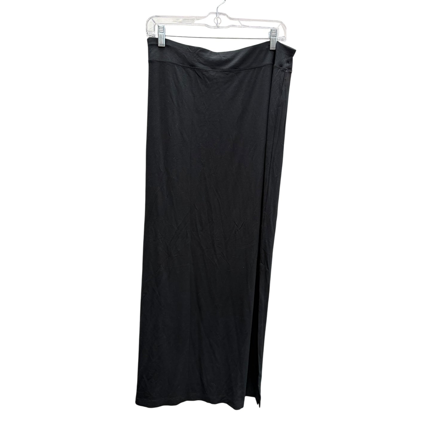Skirt Maxi By J. Jill In Black, Size:16