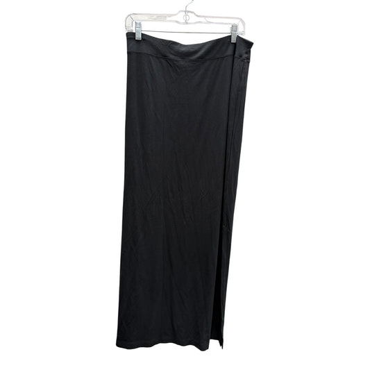 Skirt Maxi By J. Jill In Black, Size:16