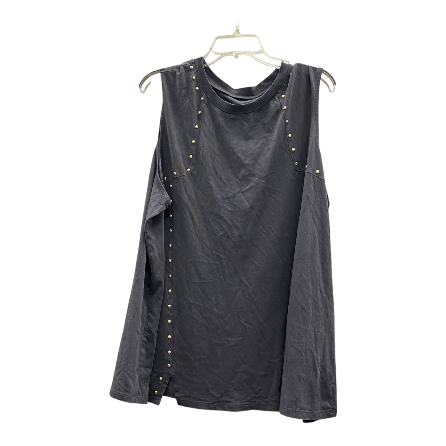 Top Sleeveless By Torrid In Grey, Size:2X